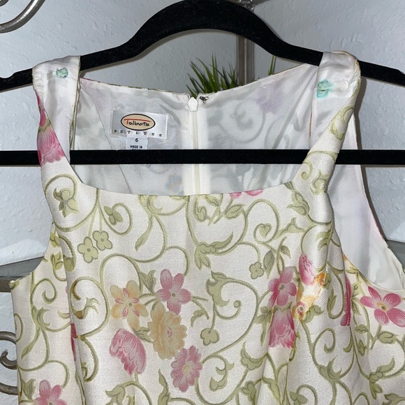 Vintage Talbots Floral Sleeveless Dress - Picture 5 of 6